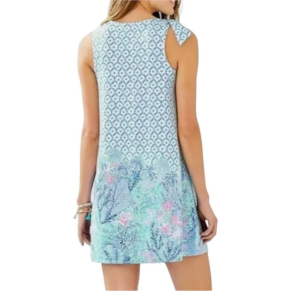 Lilly Pulitzer Blue and Pink Mini Dress - Picture 2 of 11